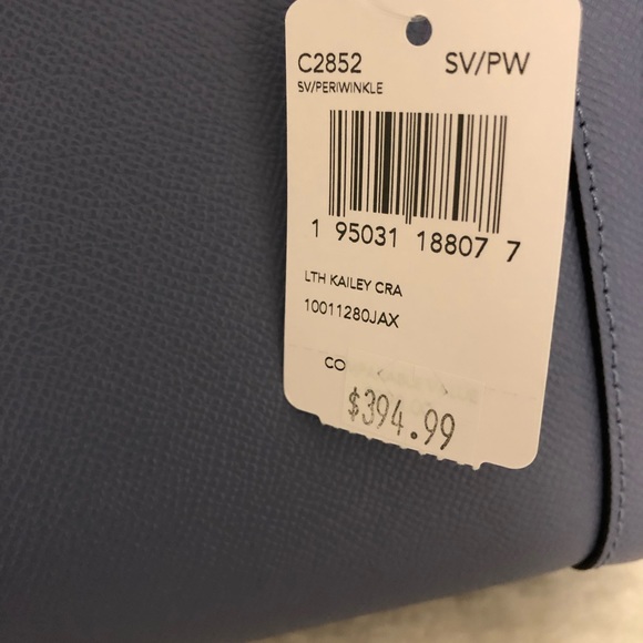 SOLD!!!🎉SALE🎉  Coach Kailey Carryall Crossgrain Leather - Picture 3 of 11